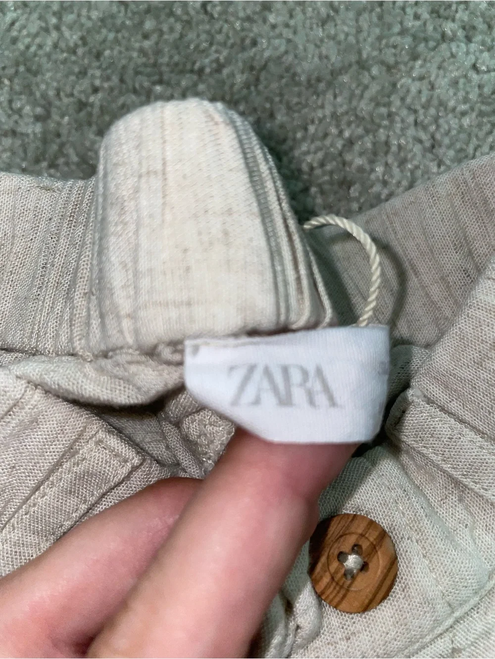 Zara linen blend